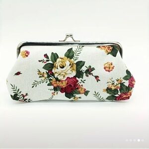 Floral Clutch Bag